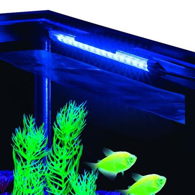 GloFish Blue LED Aquarium Waterproof Light, 8" L