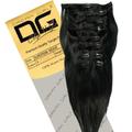 Dreamgirl 14 inch Colour 1 Clip On Hair Extensions