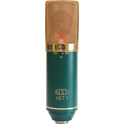 MXL Dual-Diaphragm Condenser Microphone - Green/Gold - V67i