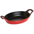 STAUB Oval Roasting Dish, Oven dish 24 x 16 cm Cherry Red