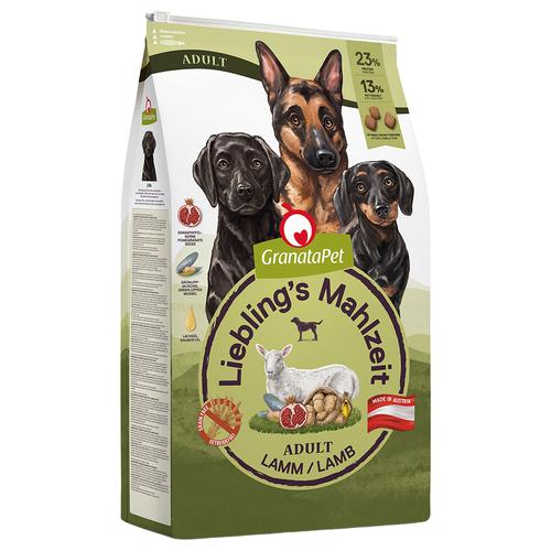 2 x 10kg Lieblings Mahlzeit Adult Lamm Granatapet Hundefutter trocken getreidefrei