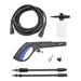 AR Blue Clean PW909100K Electric Pressure Washer Trigger Gun & Accessory Kit