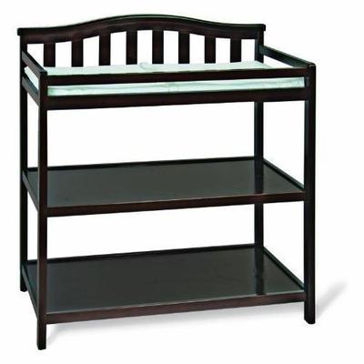 Child Craft Arch Top Changing Table in Jamocha