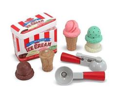 Melissa & Doug Scoop & Stack Ice Cream Cone Playset