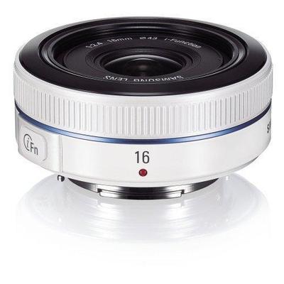 Samsung 16mm f/2.4 Ultra Wide Pancake Lens for NX Cameras (W EX-W16ANW/US