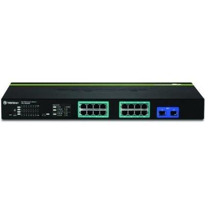 Trendnet 16port Gigabit Web Smart Poe+ Switch TPE-1620WS