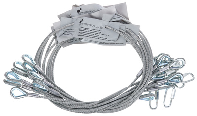 Stairville Safety Set 100cm/4mm 10pcs.