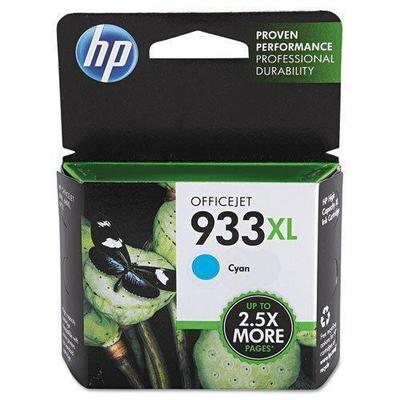 HP 933XL Cyan High-Yield Inkjet Cartridge