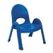 Angeles Value Stack Classroom Chair Plastic in Red/Blue | 19.75 H x 15.625 W x 15 D in | Wayfair AB7709PB