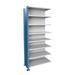 Hallowell H-Post High Capacity Closed Style 7 Shelf Shelving Unit Add-on Wire/Metal in White | 87 H x 36 W x 24 D in | Wayfair AH5523-2407PB
