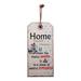 Wilco Home Home...' Wall Mounted Bulletin Board Fabric | 25 H x 11.75 W x 1.25 D in | Wayfair 69-4632