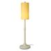 Patio Living Concepts Coronado 58" Floor Lamp, Crystal in White/Brown | 58 H x 12.5 W x 12.5 D in | Wayfair 21271