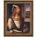 Vault W Artwork Durer Self Portrait, 1498 by Albrecht Durer Framed Painting Print Canvas in White/Brown | 47 H x 38 W x 2 D in | Wayfair P01794