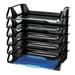 Officemate International Corp Recycled Desk Organizer Set Plastic in Black | 15 H x 15.12 W x 8.88 D in | Wayfair OIC26212