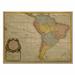 Trademark Fine Art "Map of South America, 1700" by Guillaume Delisle Graphic Art on Canvas Canvas | 18 H x 24 W x 2 D in | Wayfair BL00618-C1824GG