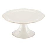 Lenox French Perle Cake Stand Stoneware in White | 5 H x 10.5 W in | Wayfair 824745