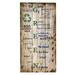 Wilco Home 'Green' Textual Art Plaque 23.0 H x 12.0 W x 0.25 D in blue/brown/greenMetal in Blue;brown;green | 23" H X 12" W | Wayfair 69-4270