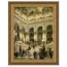 Vault W Artwork Le Couloir de l'Opera Framed Painting Print on Canvas Canvas, Resin in Black/White | 31.25 H x 25.25 W x 2 D in | Wayfair P01262