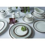 Noritake Odessa Oval Platter Bone China/All Ceramic in Gray | 14 W in | Wayfair 4875-413