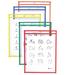 C-Line Products, Inc. Reusable Dry Erase Pocket Flash Cards 12.0 H x 9.0 W x 0.19 D in Primary | 0.19" L x 9.0" W x 12.0" H | Wayfair CLI40610