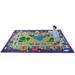 102 x 72 x 0.25 in Rug - Kid Carpet Around Town Road Rug w/ Alphabet | 102 H x 72 W x 0.25 D in | Wayfair FE712-34A