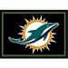 Imperial Miami Dolphins 7'8'' x 10'9'' Spirit Rug