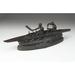 AA Importing Two Boatmen Statue Metal | 7 H x 22.5 W x 8 D in | Wayfair 26056