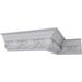 Ekena Millwork 7 3/8"H x 6 1/8"P x 9 5/8"F x 94 1/2"L, (7 3/8" Repeat), Artis Crown Moulding Urethane | 7.38 H x 96 W x 6.1252 D in | Wayfair