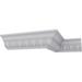 Ekena Millwork 2 3/4"H x 2 3/4"P x 4"F x 94 1/2"L Melonie Egg & Dart Crown Moulding Urethane | 2.75 H x 96 W x 2.75 D in | Wayfair MLD02X02X04ML