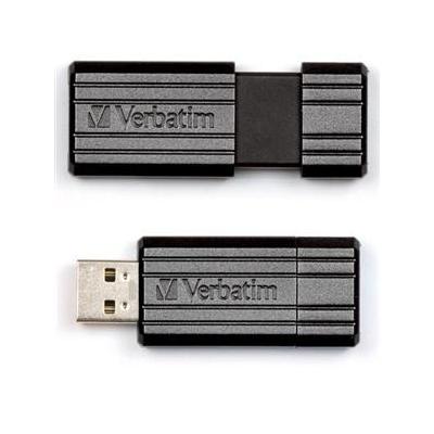 Verbatim Store 'n' Go 32 GB USB Flash Drive - Black Pinstripes