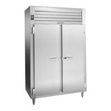 Traulsen 51.6 Cu. Ft. Two-Section Solid Door Reach-In Freezer (RLT232WUTFHS) - Stainless Steel screenshot. Refrigerators directory of Appliances.