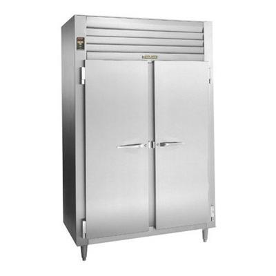 Traulsen 51.6 Cu. Ft. Two-Section Solid Door Reach-In Freezer (RLT232WUTFHS) - Stainless Steel