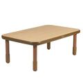 Angeles BaseLine Rectangular Activity Table Laminate/Plastic | 18 H x 30 W x 48 D in | Wayfair AB745RNW18