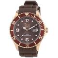 Ice Watch Men's Watch XL Style Brown Analogue Quartz Silicone is. BNR. B.S.13