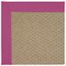 Capel Creative Concepts Raffia Canvas Hot Pink 515 Octagon 10' x 10'