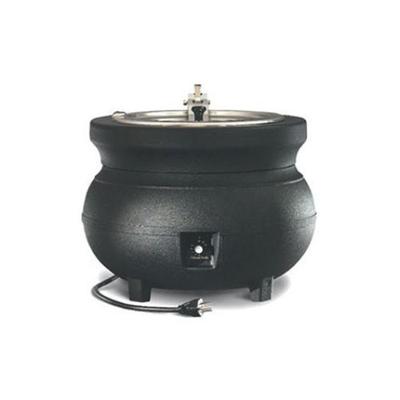 Vollrath Colonial Kettle, 7 Qt., Merchandiser Package, Black, 120V