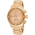 Invicta Women's 12460 Bolt Reserve Analog Swiss Quartz Rose Gold Ion-Plated Stainless Steel Watch