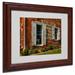 Trademark Fine Art "Country Store" by Lois Bryan Matted Framed Photographic Print Canvas in Green/Red | 11 H x 14 W x 0.5 D in | Wayfair