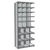 Hallowell Hi-Tech Bin 8 Shelf Shelving Unit Add-on Wire/Metal in White | 87 H x 36 W x 12 D in | Wayfair A5531-12HG