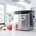 Never Ending Ice Newair Countertop Ice Maker, 50 lbs. of Ice a Day, 3 Ice Sizes & Easy to Clean BPA-Free Parts, in Gray | Wayfair AI-215SS