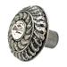 Anne at Home Northern Lights 1 3/8" Length Novelty Knob Metal in Gray | 1.375 H x 1.375 W in | Wayfair 7240-8