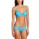 Leg Avenue Padded Lace Bra And Briefs Model 81353 Aqua L, 1er Pack (1 x 1 Stück)