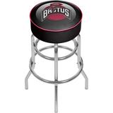 Trademark Global NCAA 31" Swivel Bar Stool Upholstered, Metal in Gray | 31 H x 20 W x 20 D in | Wayfair OSU1000-HC