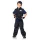 LEG AVENUE C46111 - Swat Einsatzleiter Kinderkostüm Set, Größe M, schwarz