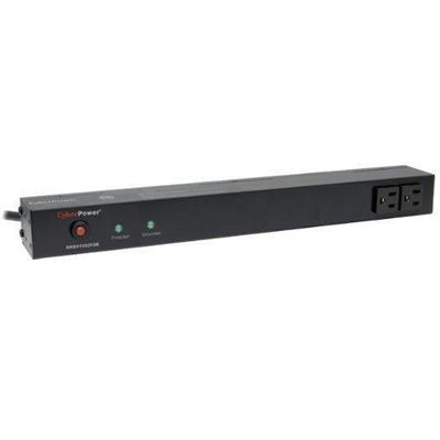 CyberPower RKBS15S2F8R 15A 10-Outlet 1U RM Rackbar Surge Suppressor