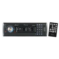 Lanzar AQCD60BTB AM/FM-MPX In-Dash Marine Detachable Face Radio CD/SD/MMC/USB Player and Bluetooth W