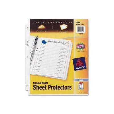 Avery Standard Weight Sheet Protector