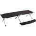 Trademark Innovations Portable Folding Camping Cot in Black | 17 H x 25 W x 75 D in | Wayfair CAMP-BLACK