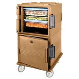 Cambro Ultra Camcart Insulated Food Pan Carrier With Heavy Duty Casters (UPC1600) - Coffee Beige screenshot. Warming Drawers directory of Appliances.
