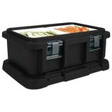 Cambro 20 Qt Front Loading Food Pan Carrier (UPC160110) - Black screenshot. Warming Drawers directory of Appliances.